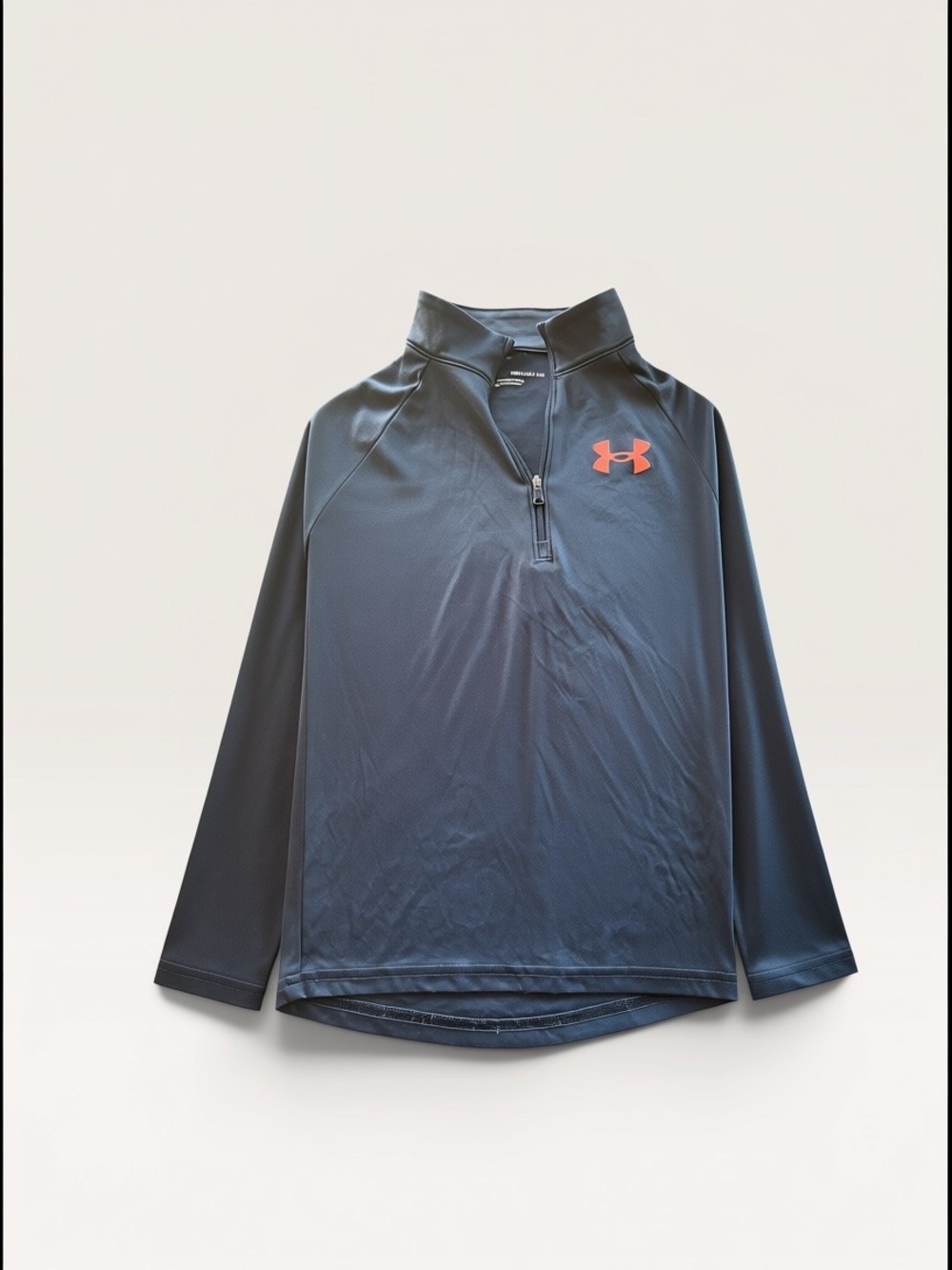 Under Armour ColdGear 1/4 Zip Pullover – Black/Red – Youth